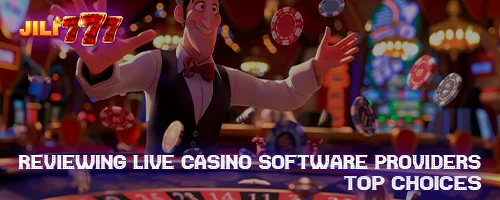 Reviewing Live Casino Software Providers: Top Choices